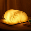Decoratief boekvormig LED-nachtlampje, oplaadbaar via USB