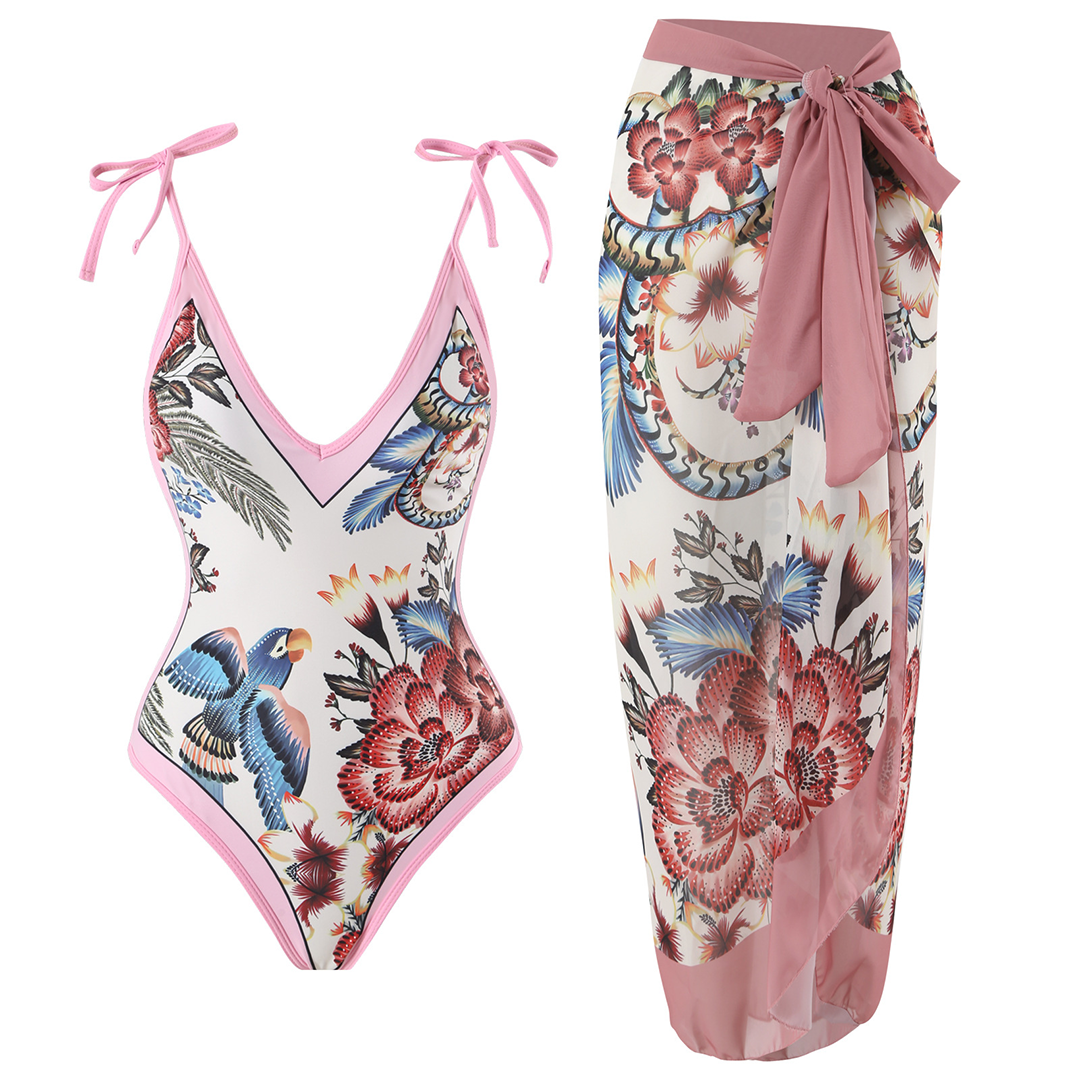 Vintage Badpak met Ruffles