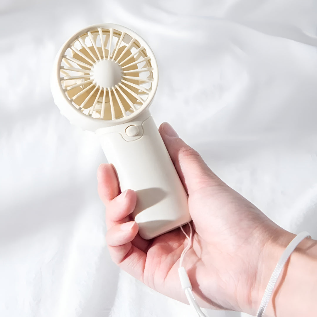 Draagbare persoonlijke handventilator voor thuis, kantoor en onderweg