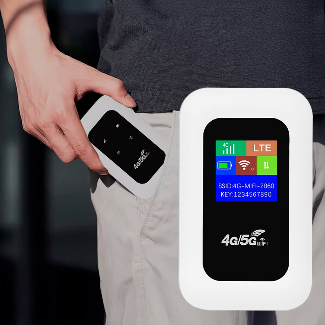 RoamWave 5G Draagbare WiFi Hotspot Voor Reizen Of Thuisgebruik