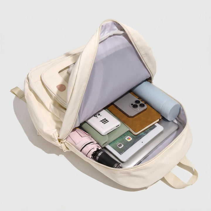 Preppy-stijl dagrugzak - VisiTote