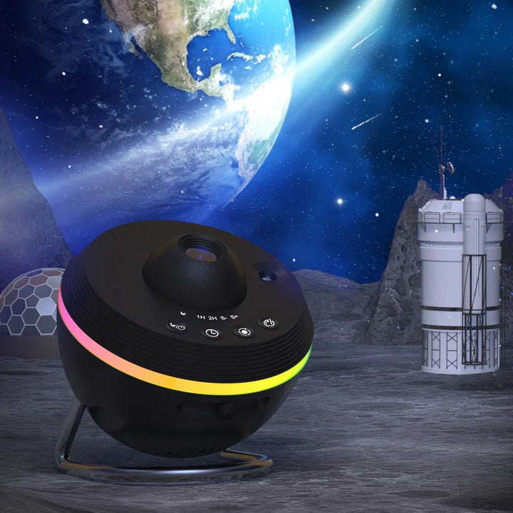 Sterrenhemel-projectielamp, kosmische sfeerverlichting voor in huis
