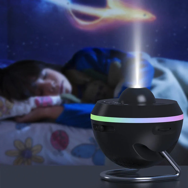 Sterrenhemel-projectielamp, kosmische sfeerverlichting voor in huis