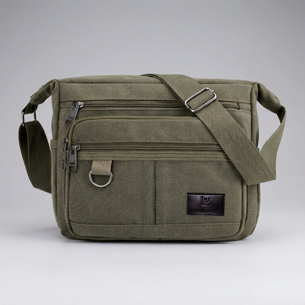RFID Blokkende Messenger Tas - SecureCanvas