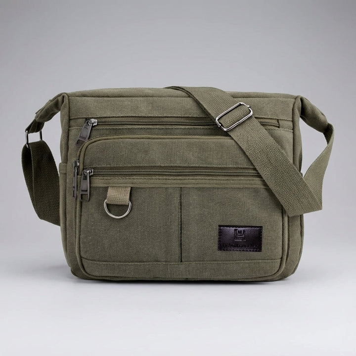 RFID Blokkende Messenger Tas - SecureCanvas