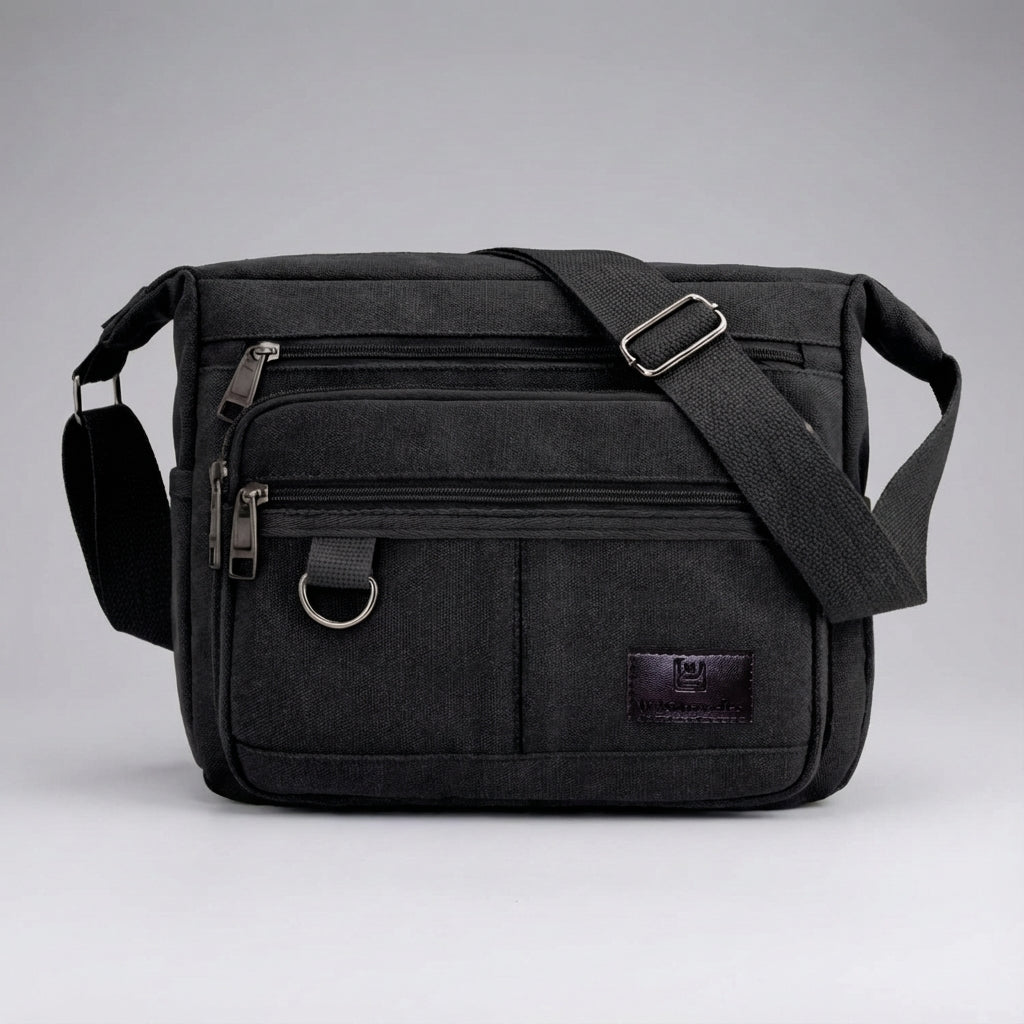 RFID Blokkende Messenger Tas - SecureCanvas