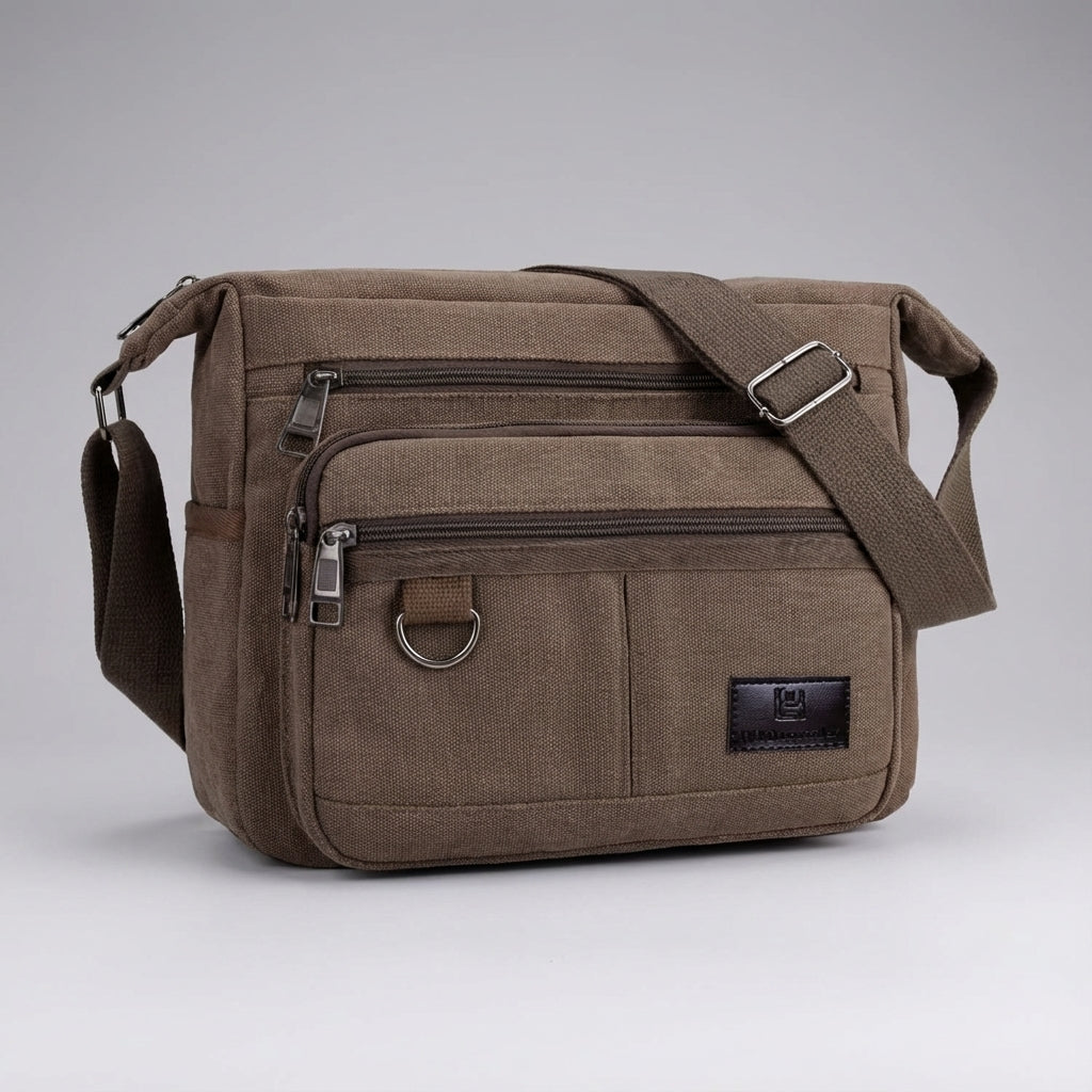 RFID Blokkende Messenger Tas - SecureCanvas