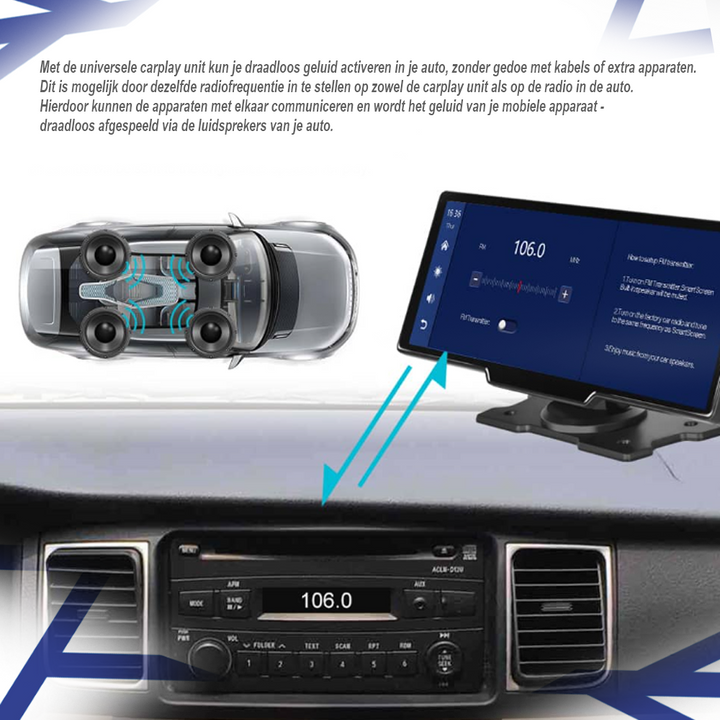 Universele Carplay & Android auto systeem