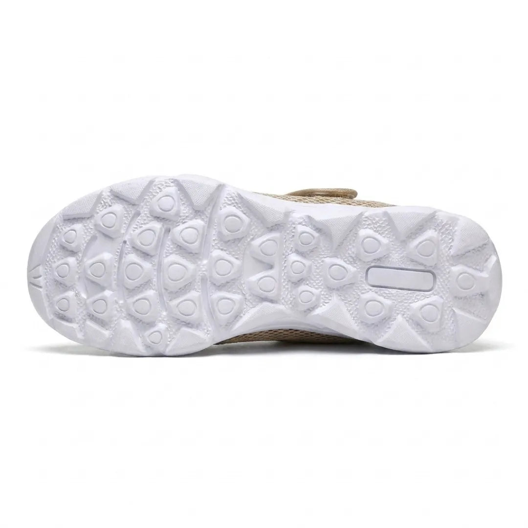Comfortabele orthopedische wandelschoenen met klittenband voor brede of gezwollen voeten
