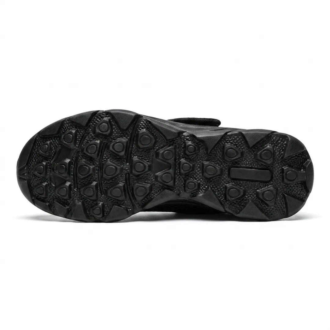 Comfortabele orthopedische wandelschoenen met klittenband voor brede of gezwollen voeten