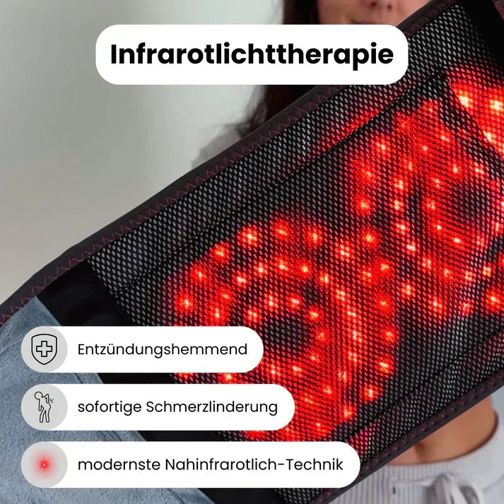 Orthopedische rugband met infraroodtherapie – ThermaLum