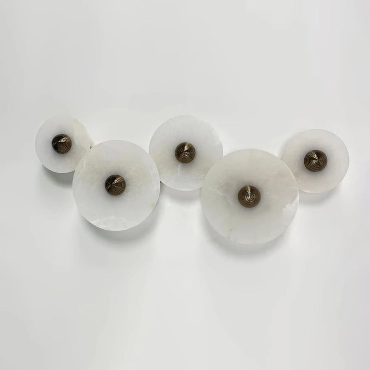 Decoratieve ronde LED-opbouwwandlamp