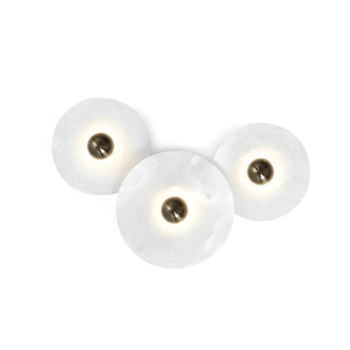 Decoratieve ronde LED-opbouwwandlamp