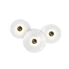 Decoratieve ronde LED-opbouwwandlamp