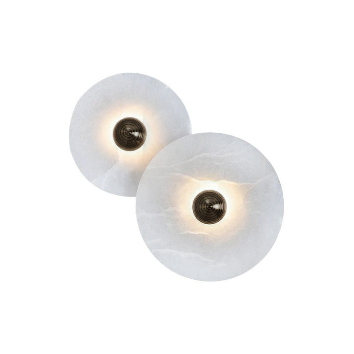 Decoratieve ronde LED-opbouwwandlamp