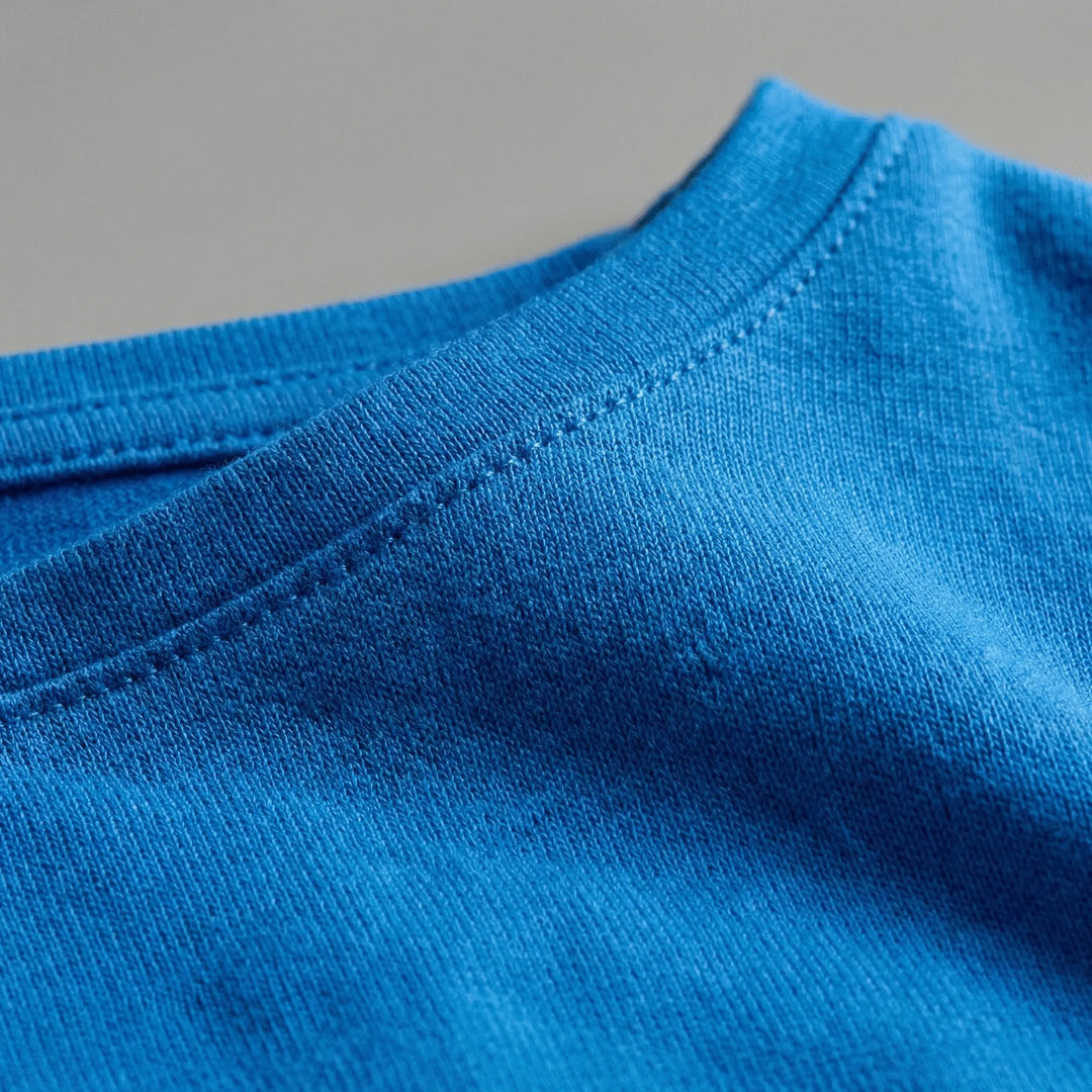 Rondhals-T-shirt met driekwartmouwen - Lucienne
