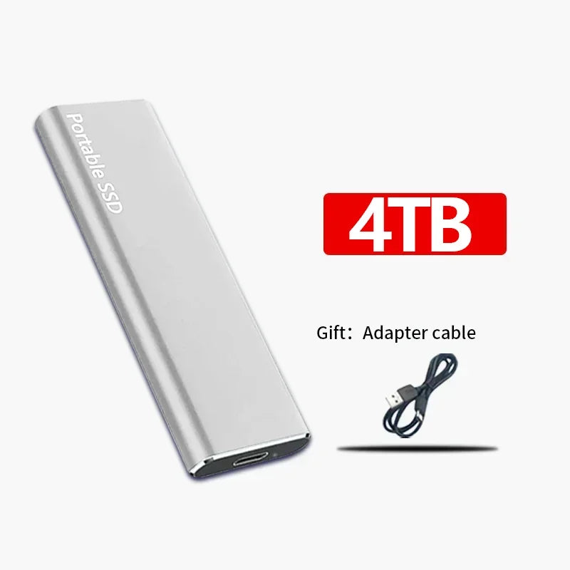 Draagbare externe SSD, snelle opslag voor werk en onderweg
