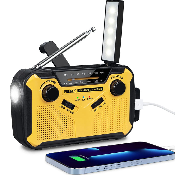 Multifunctionele noodradio met oplaadopties - SafeSignal