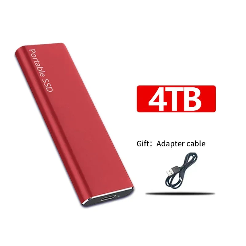 Draagbare externe SSD, snelle opslag voor werk en onderweg