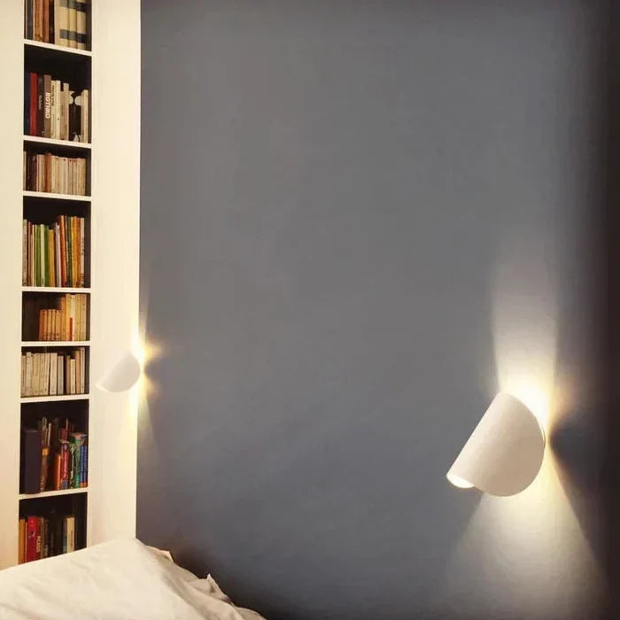 Verstelbare up-down LED-wandlamp – warm sfeerlicht, modern design