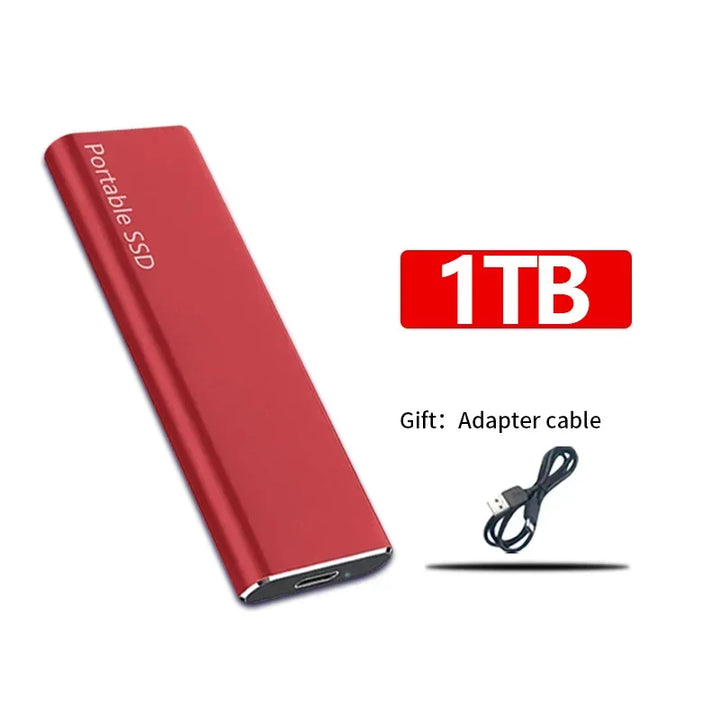 Draagbare externe SSD, snelle opslag voor werk en onderweg