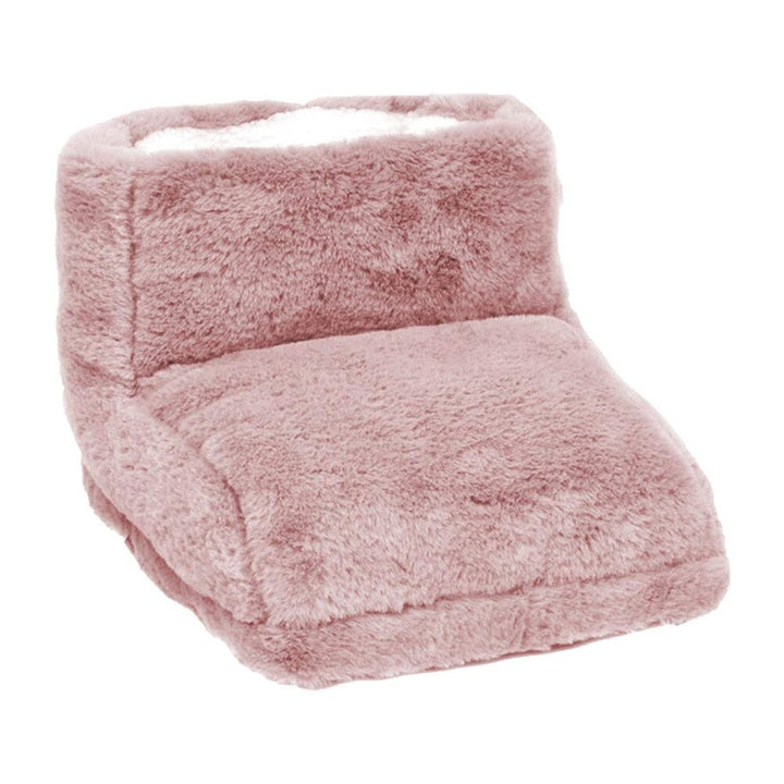 Draadloze oplaadbare voetenwarmer van zachte fleece