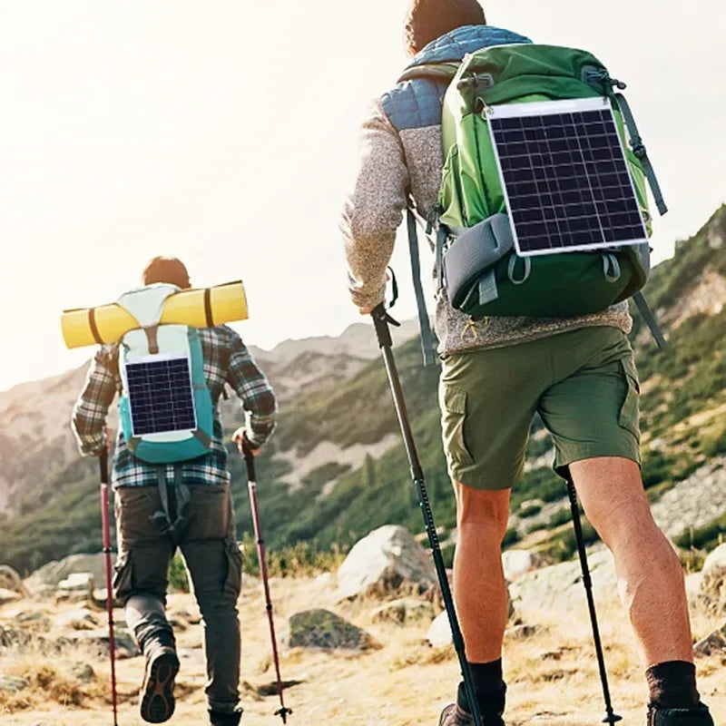 Draagbaar Zonnepaneel SOLVION Charge 100W | 5V | Dubbele USB | Waterdicht | Outdoor & Camping