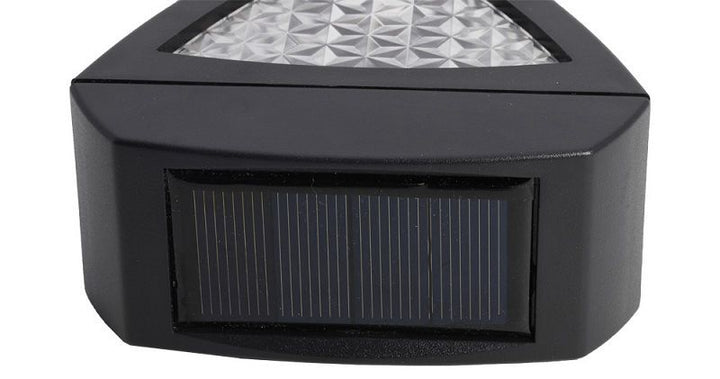 Elegante solar wandlamp voor terras en oprit
