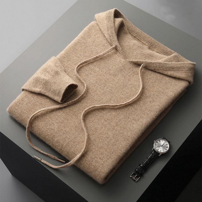 Herenhoodie van merinowol – Cassiano Herfsteditie