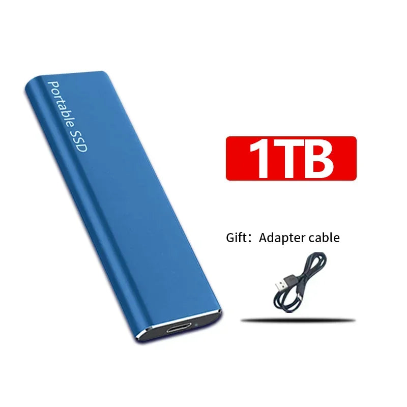 Draagbare externe SSD, snelle opslag voor werk en onderweg