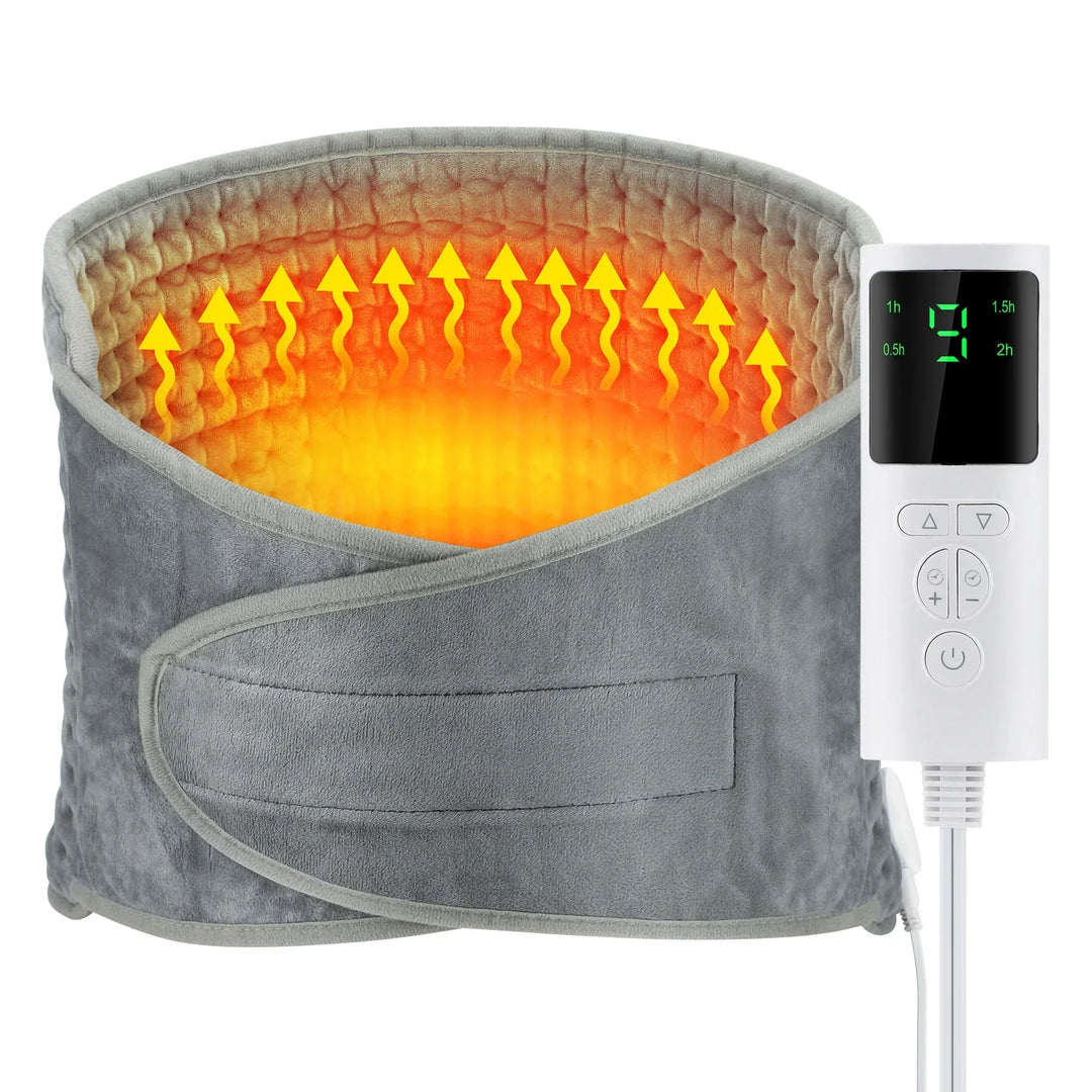 Elektrische warmtegordel voor rug en taille met 9 standen