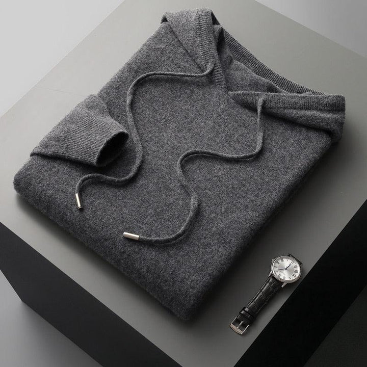 Herenhoodie van merinowol – Cassiano Herfsteditie