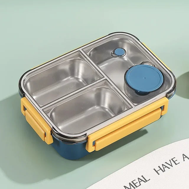 Geïsoleerde lunchbox compacte lekvrije maaltijdopslag