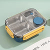 Geïsoleerde lunchbox compacte lekvrije maaltijdopslag