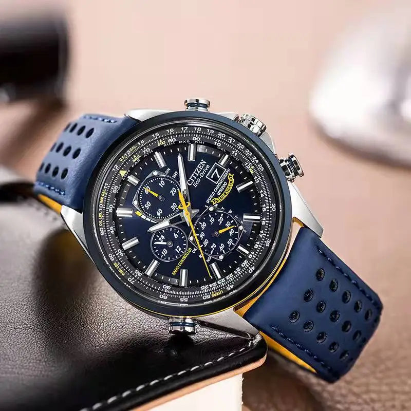 Quartz Horloge met Chronograaf en Waterdichte Afwerking