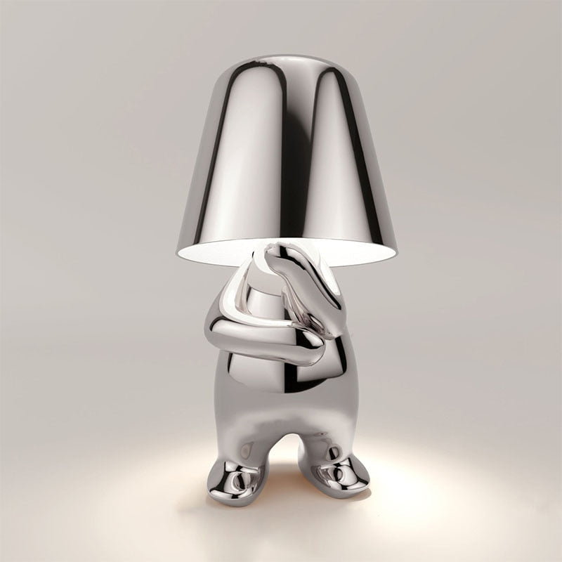 Draagbare oplaadbare LED-tafellamp, instelbare touchverlichting