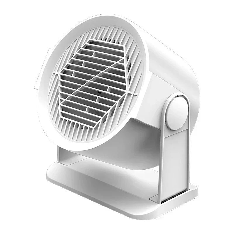 Bureaukachel en voetenwarmer in één, stil en compact