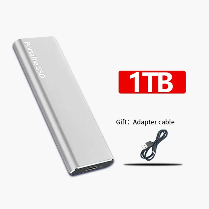 Draagbare externe SSD, snelle opslag voor werk en onderweg