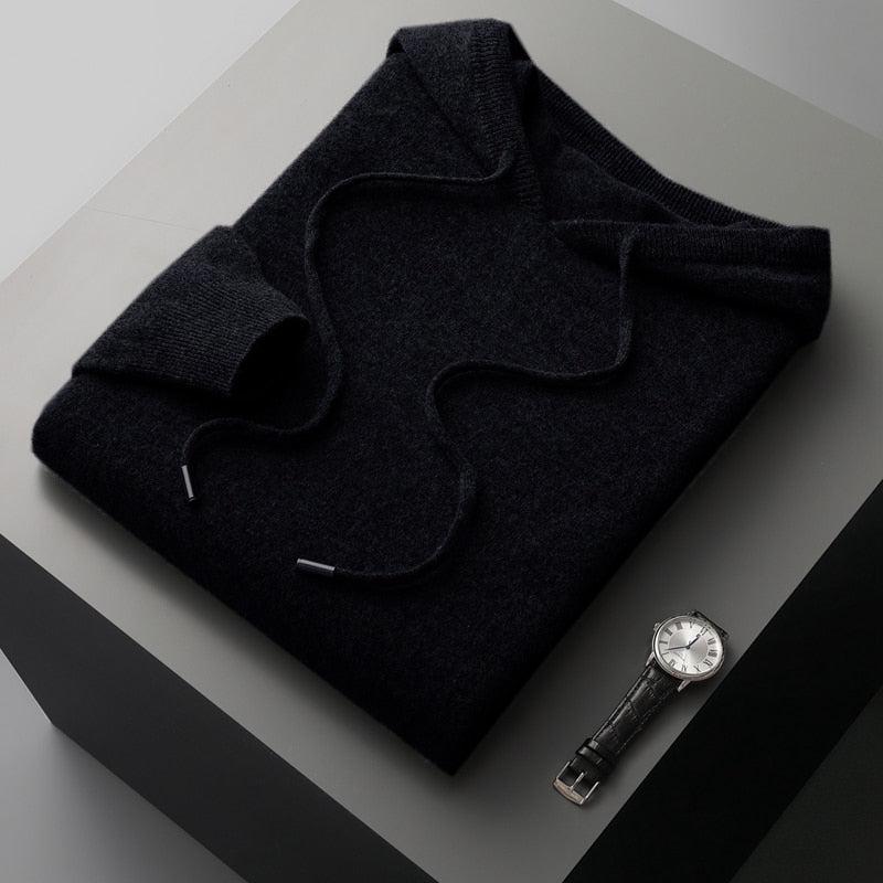 Herenhoodie van merinowol – Cassiano Herfsteditie