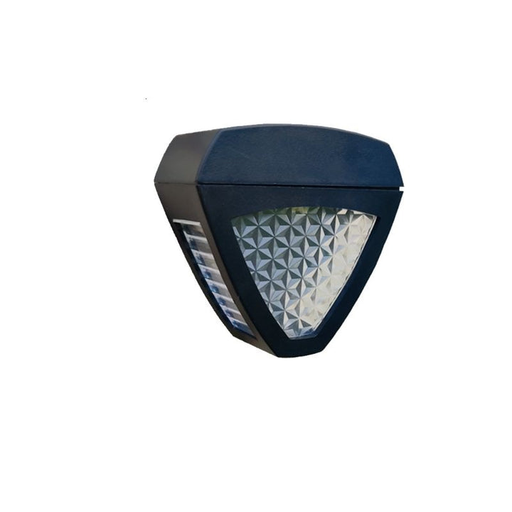 Elegante solar wandlamp voor terras en oprit