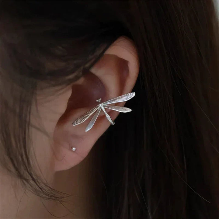 Delicate Libelle Oorclips