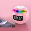 Digitale wekker Bluetooth-speaker met kleuren-LED-licht