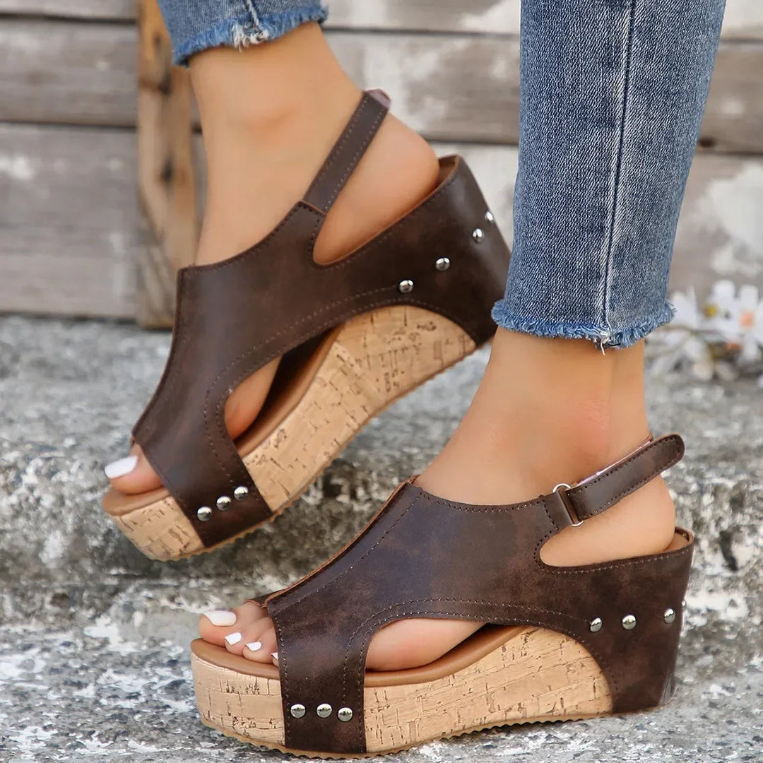 Orthopedische Dames-Sandalen van Leer