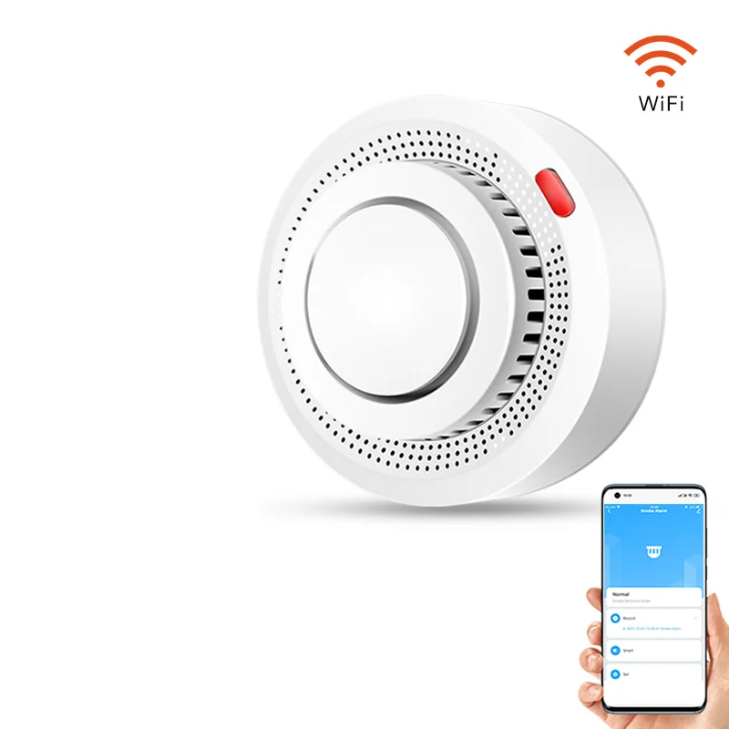 Slimme wifi-rookmelder brandmelder 85 dB – SafeSense