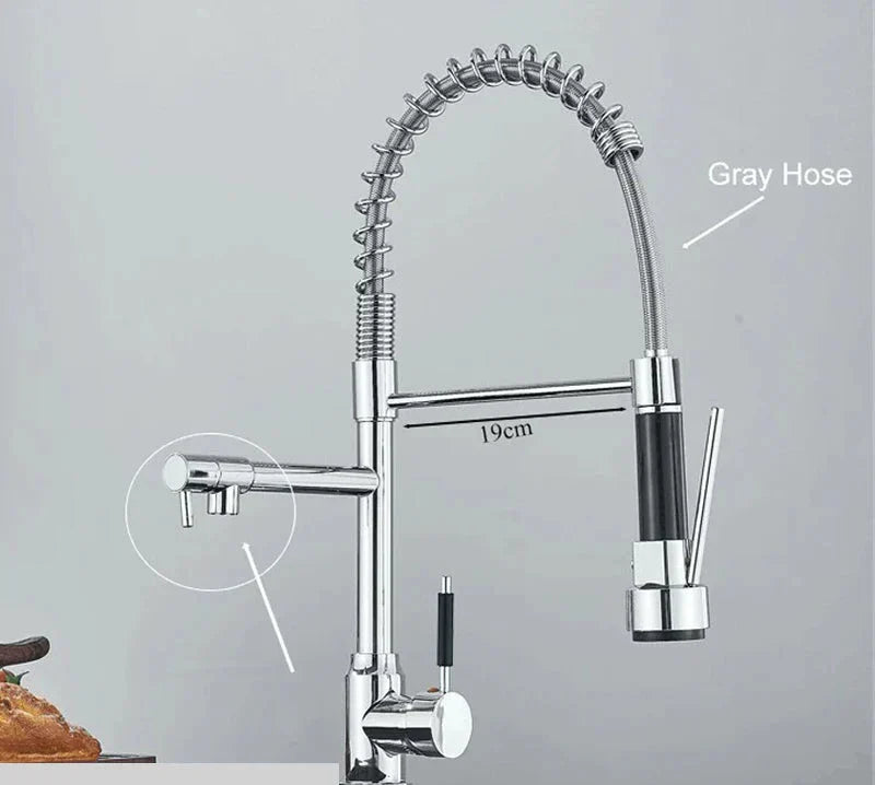 Keukenkraan met 360° Draaifunctie