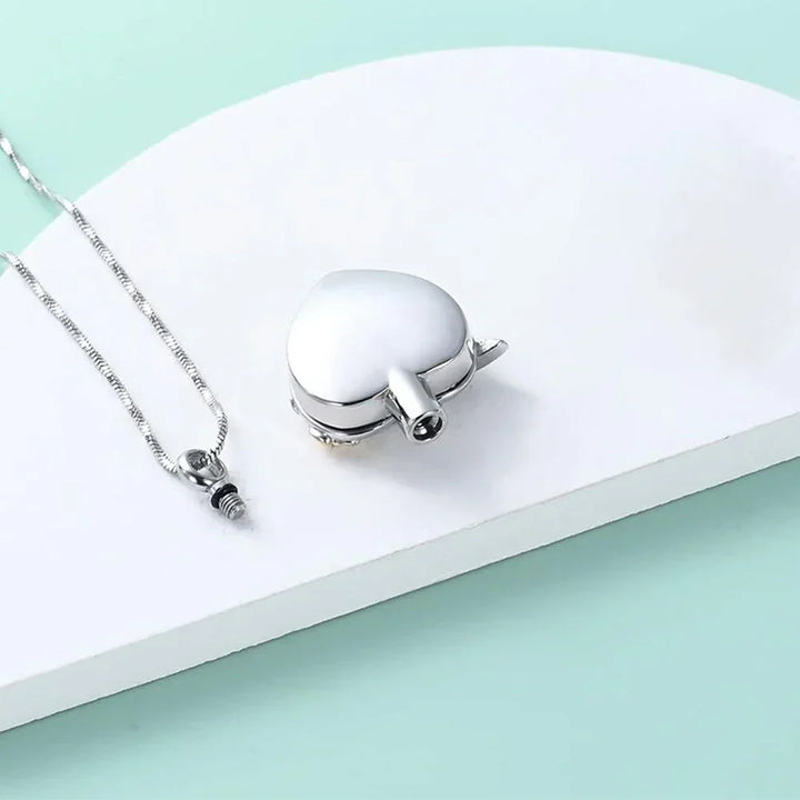 Kolibrie Hart Urn Ketting