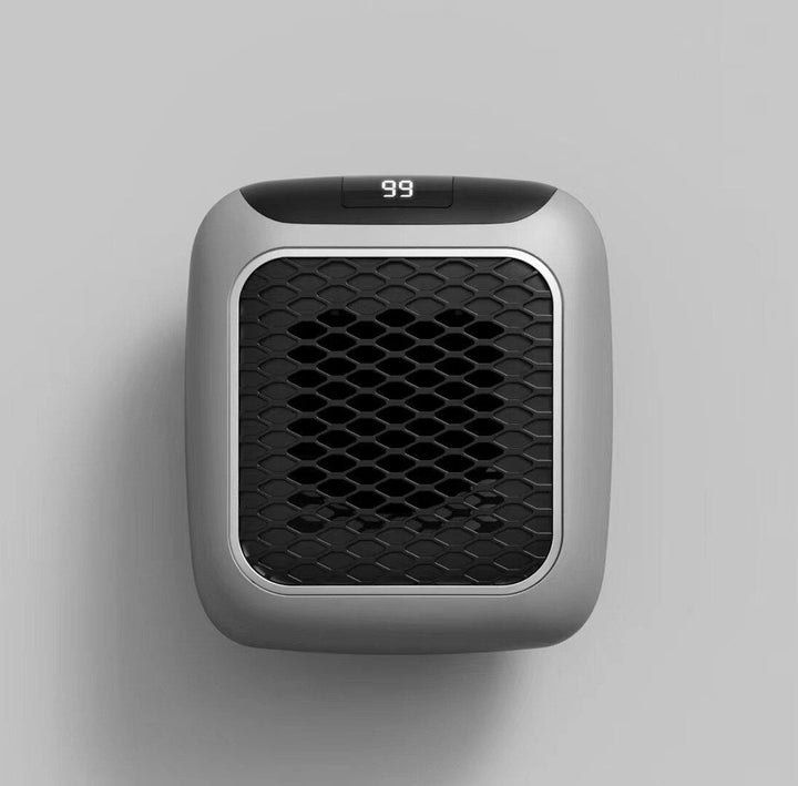 Compacte wandkachel 800 W met digitaal led-display
