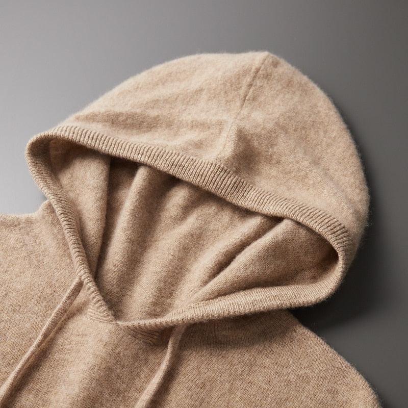 Herenhoodie van merinowol – Cassiano Herfsteditie