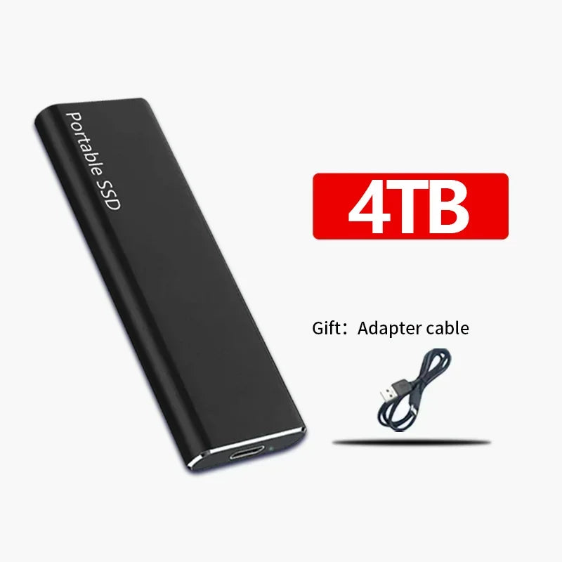 Draagbare externe SSD, snelle opslag voor werk en onderweg