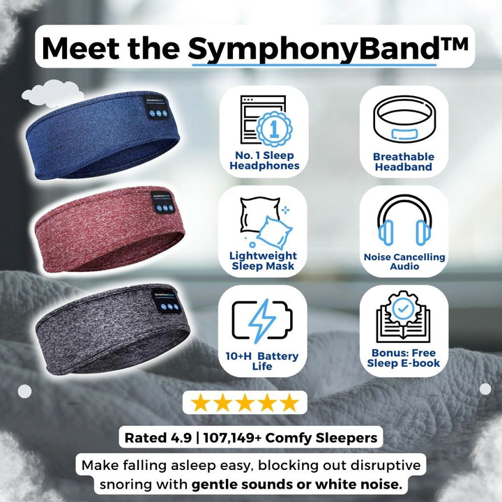 SymphonyBand slaaphoofdtelefoon